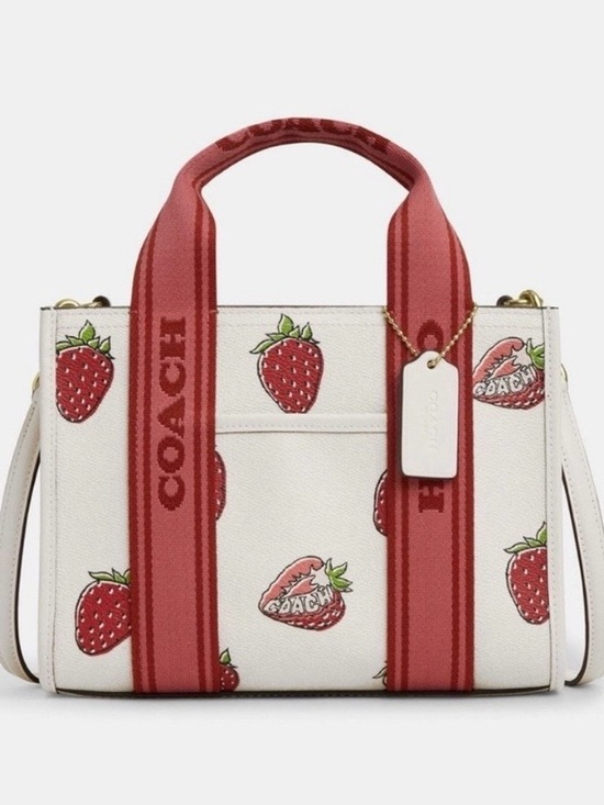 Coach Handbags - COACH SMITH TOTE STRAWBERRY PRINT